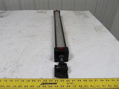 Mead Fluid Dynamics HD1-250x25.5-FB-MP 2-1/2" Bore 25-1/2"  Pneumatic Cylinder