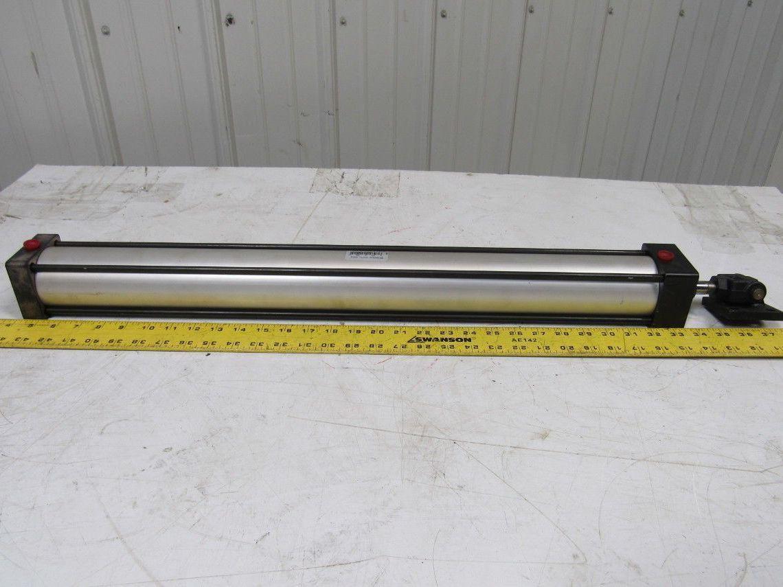 Mead Fluid Dynamics HD1-250x25.5-FB-MP 2-1/2" Bore 25-1/2"  Pneumatic Cylinder