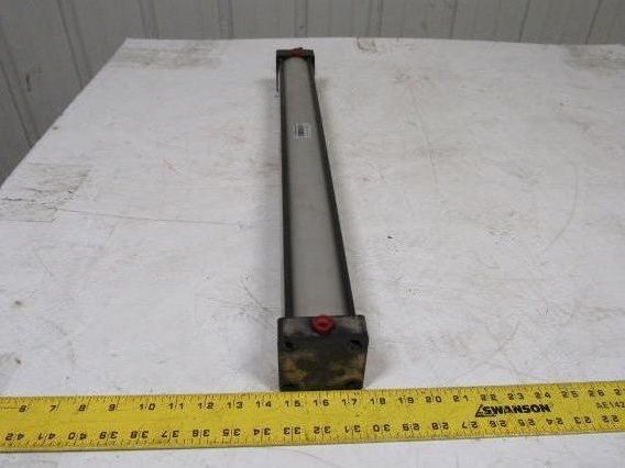Mead Fluid Dynamics HD1-250x25.5-FB-MP 2-1/2" Bore 25-1/2"  Pneumatic Cylinder