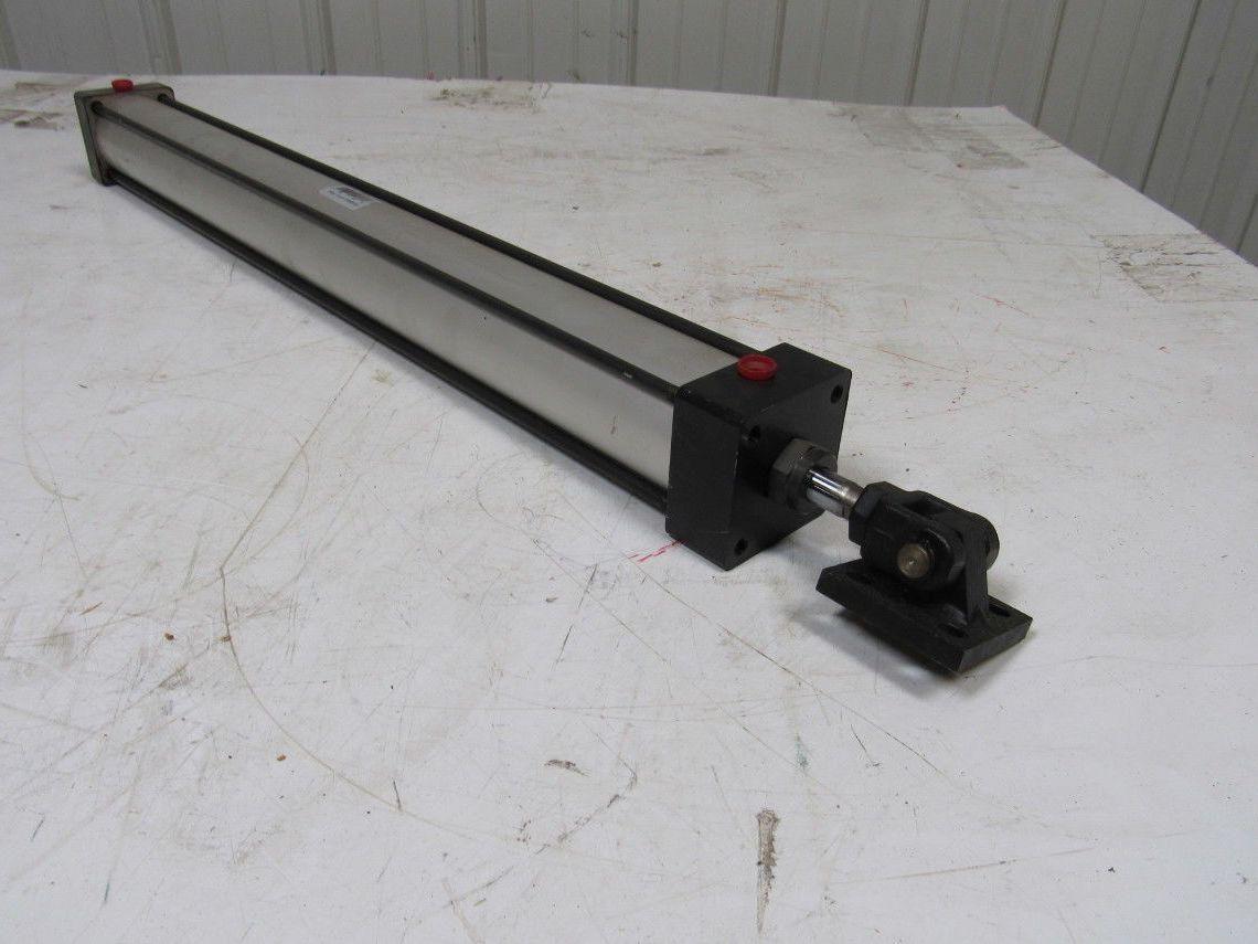 Mead Fluid Dynamics HD1-250x25.5-FB-MP 2-1/2" Bore 25-1/2"  Pneumatic Cylinder