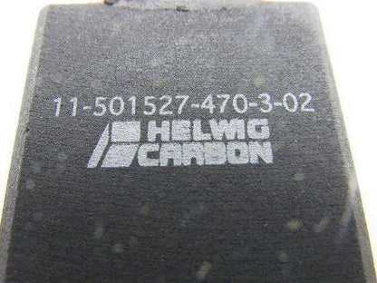 Helwig 11-501527-470-3-02 1- 5/8"X 2- 5/8"X 1/2" Carbon Motor Brush Lot of 2