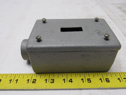 Appleton 3/4" Unilet Type FSE Gang Enclosure Switch Box  W/ Cover
