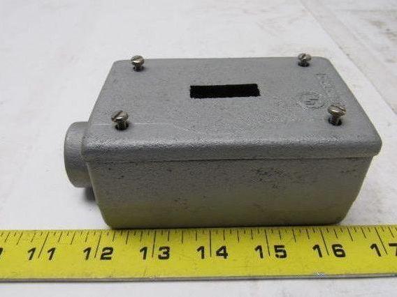 Appleton 3/4" Unilet Type FSE Gang Enclosure Switch Box  W/ Cover