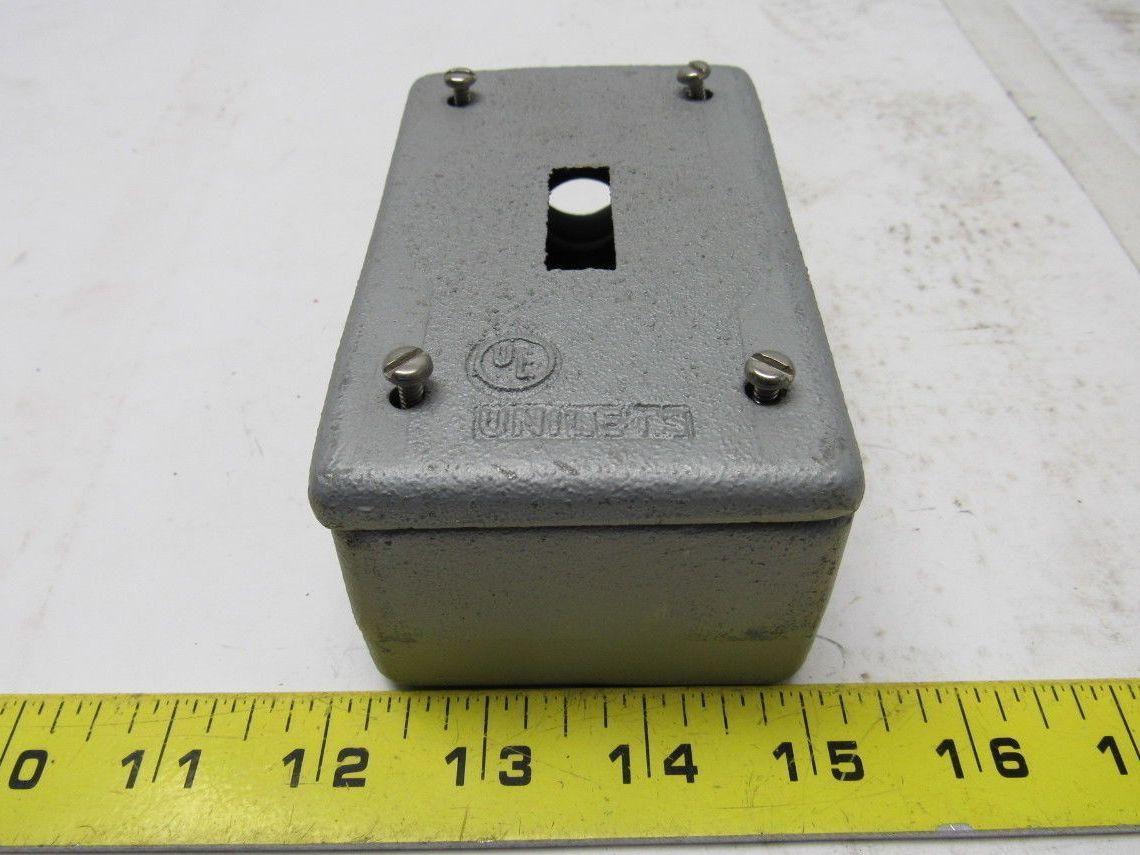 Appleton 3/4" Unilet Type FSE Gang Enclosure Switch Box  W/ Cover