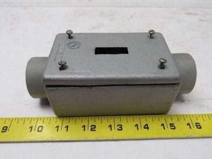 Appleton FS Unilet 1" Type C Gang Switch Box Enclosure W/Switch Cover