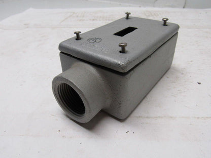 Appleton FS Unilet 1" Type C Gang Switch Box Enclosure W/Switch Cover