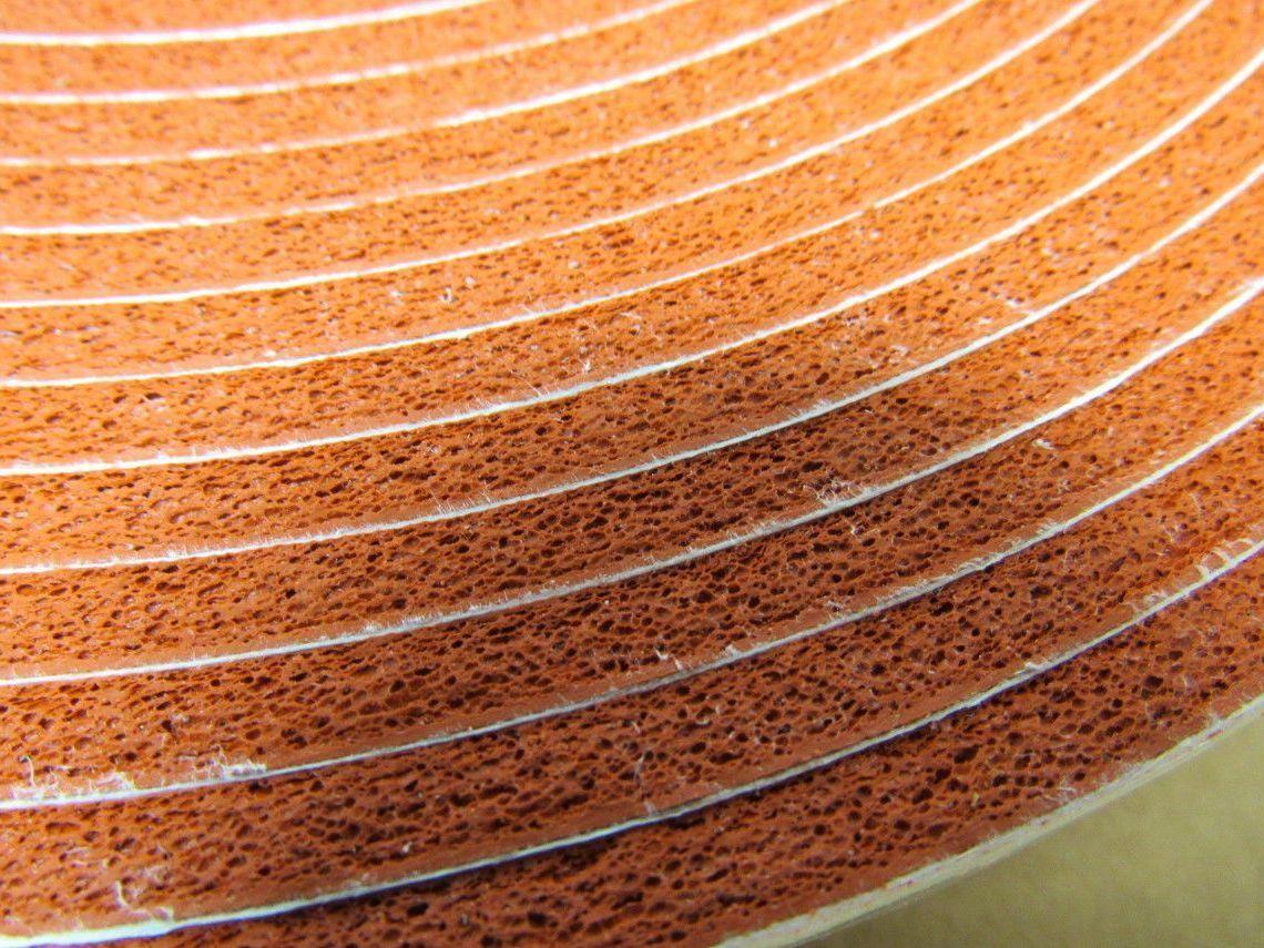 GP&S 029243030005 3/16" x 3/4" x 30' Silicone Sponge Strip Box of 2 Rolls
