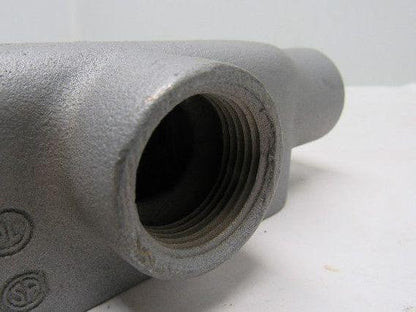 Appleton Unilet 1 T Form 35 Conduit Body Box Enclosure W/ Cover and Gasket