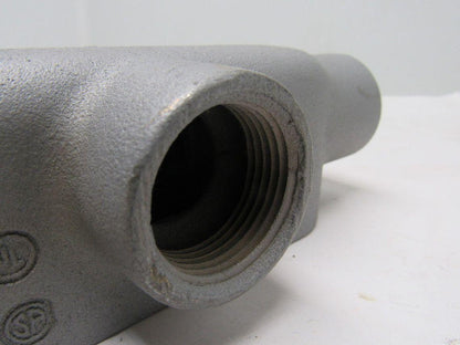 Appleton Unilet 1 T Form 35 Conduit Body Box Enclosure W/ Cover and Gasket