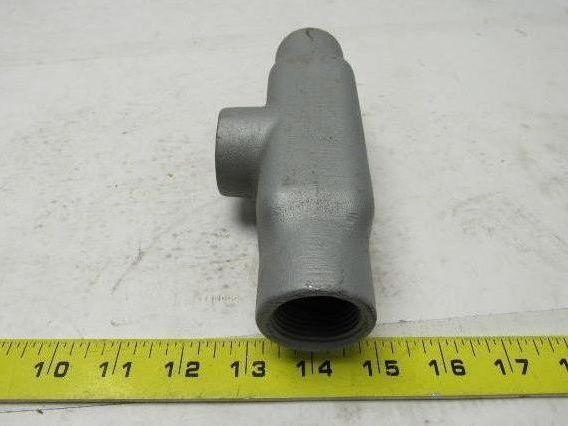 Appleton Unilet 1 T Form 35 Conduit Body Box Enclosure W/ Cover and Gasket