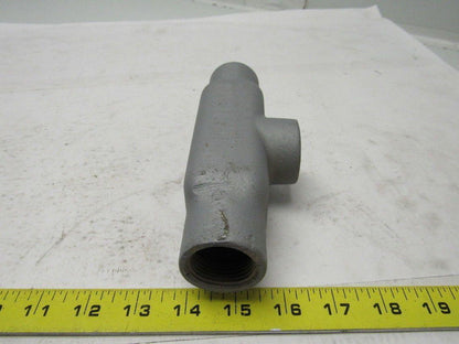 Appleton Unilet 1 T Form 35 Conduit Body Box Enclosure W/ Cover and Gasket