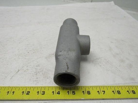 Appleton Unilet 1 T Form 35 Conduit Body Box Enclosure W/ Cover and Gasket