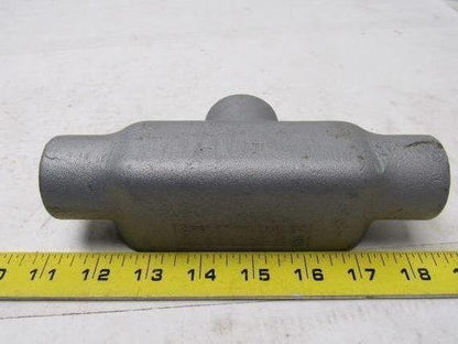 Appleton Unilet 1 T Form 35 Conduit Body Box Enclosure W/ Cover and Gasket