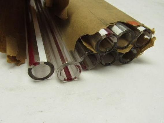 Redline Tubular Sight Glass 3/4" O.D. X 16" Length Lot of 8
