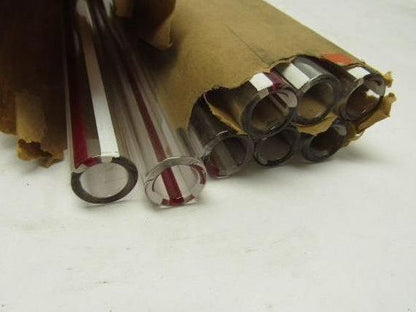 Redline Tubular Sight Glass 3/4" O.D. X 16" Length Lot of 8