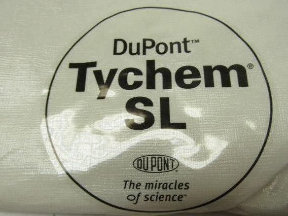Tychem SL122BWH4X001200 Coverall White w/Zipper Hood & Boots Size 4XL Case of 12