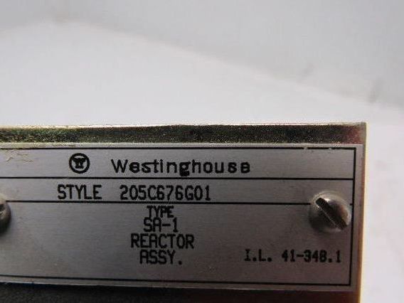Westinghouse 205C676G01 Solid State High Speed Differential Three Phase