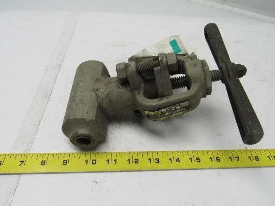 Hancock 7230  2680 Class T-Pattern Loose Backseat Globe Valve 3/8"