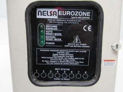 NELSA EUROZONE NEZ 4000/SM2 Pressure Sensitive Controller