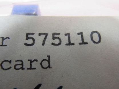 Leeds & Northrup 575110  EMF Range Card For Recorder