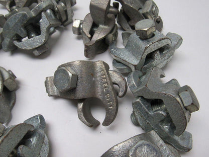 Steel City EC Series 3/4 Conduit Vertical Mount/Clamp Malleable Iron  Lot of 17