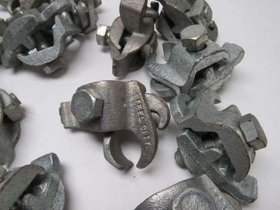 Steel City EC Series 3/4 Conduit Vertical Mount/Clamp Malleable Iron  Lot of 17