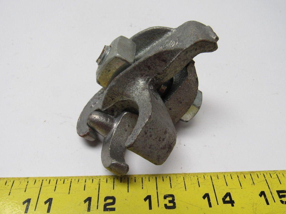 Steel City EC Series 3/4 Conduit Vertical Mount/Clamp Malleable Iron  Lot of 17