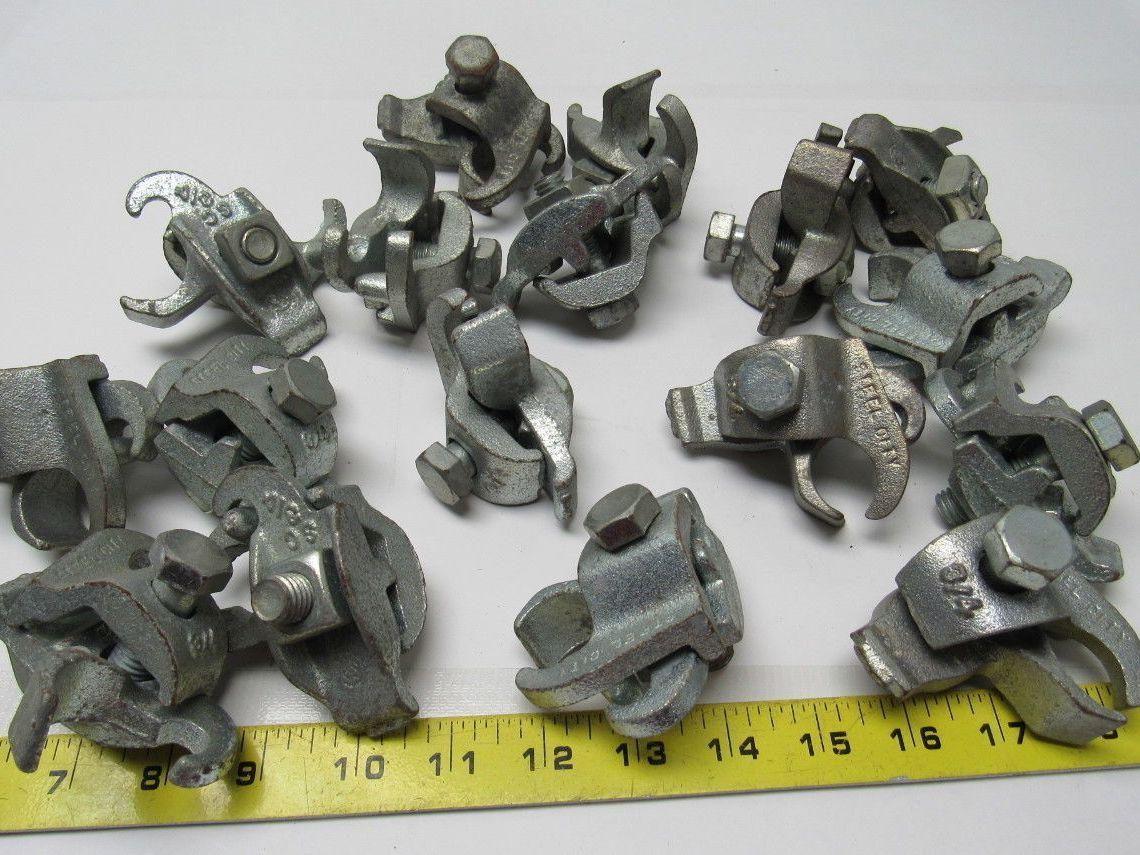 Steel City EC Series 3/4 Conduit Vertical Mount/Clamp Malleable Iron  Lot of 17