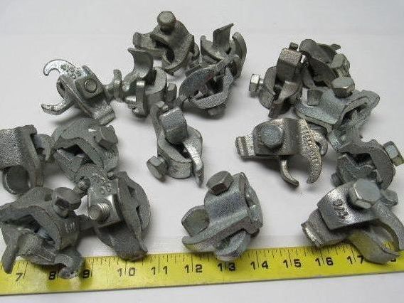 Steel City EC Series 3/4 Conduit Vertical Mount/Clamp Malleable Iron  Lot of 17