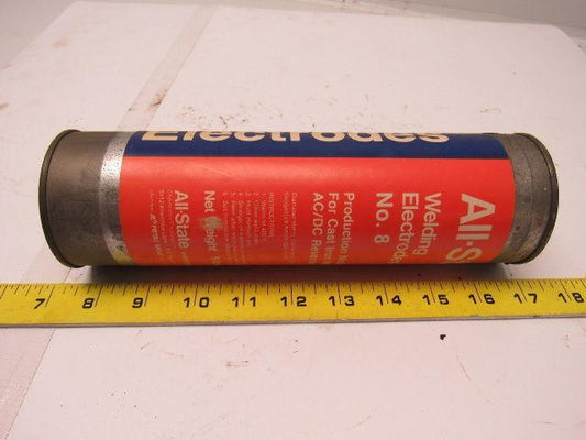 All-State No. 8 3/32"x9" Production Nickel Electrode Cast Iron Machinable 5lbs