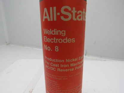 All-State No. 8 3/32"x9" Production Nickel Electrode Cast Iron Machinable 5lbs