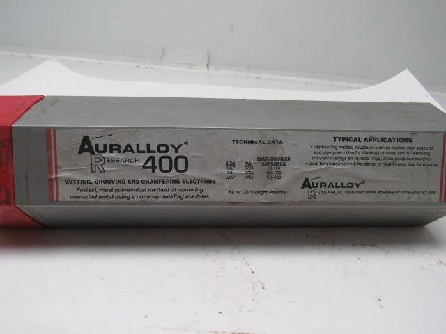Auralloy Research 400 8726 5/32"x14" Cutting,Grooving,Chamfering Electrode 10 lb
