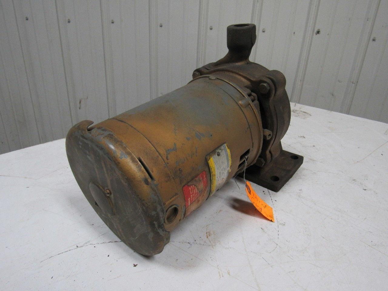 Aurora Pump 323-BF 78-14481 3/4x1x6 Centrifugal Pump/Motor 15GPM 3500RPM