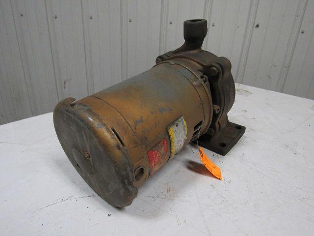 Aurora Pump 323-BF 78-14481 3/4x1x6 Centrifugal Pump/Motor 15GPM 3500RPM