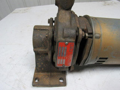 Aurora Pump 323-BF 78-14481 3/4x1x6 Centrifugal Pump/Motor 15GPM 3500RPM
