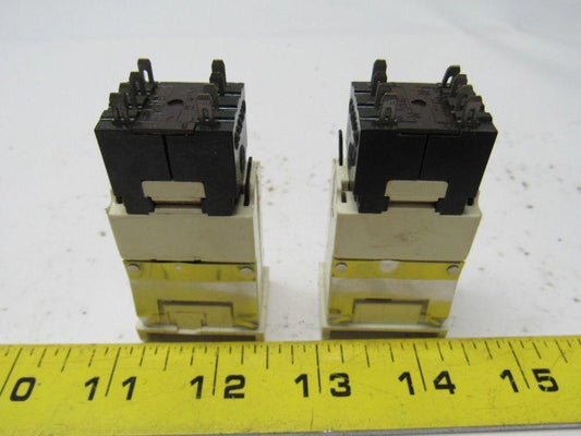 General Electric CR103dc211B Illuminated Lighted Push Button Switch Lot of 2