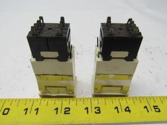 General Electric CR103dc211B Illuminated Lighted Push Button Switch Lot of 2