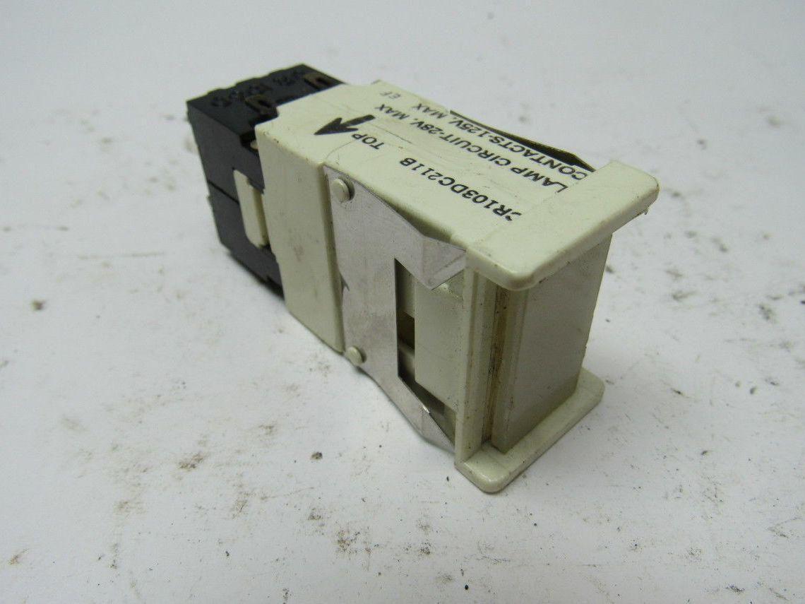 General Electric CR103dc211B Illuminated Lighted Push Button Switch Lot of 2
