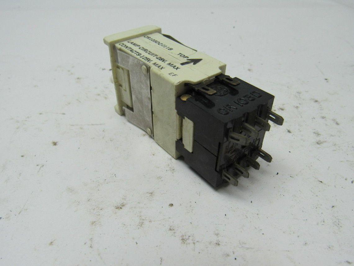 General Electric CR103dc211B Illuminated Lighted Push Button Switch Lot of 2