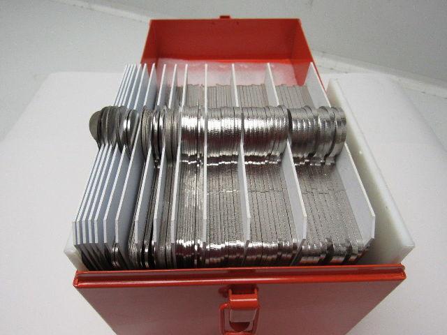 Aloma G-Mini Kit 130 shims 6"x 6" with tab for up to 2 1/4" bolt diameter