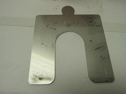 Aloma G-Mini Kit 130 shims 6"x 6" with tab for up to 2 1/4" bolt diameter