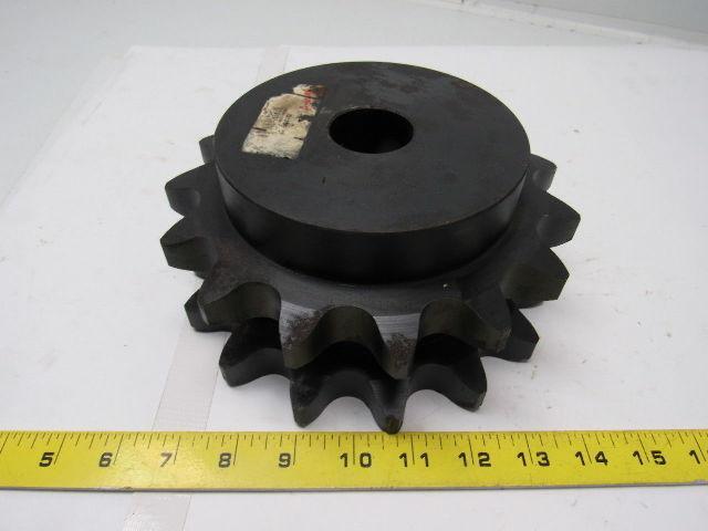 Browning D120B15 Double 120 Standard Roller Chain, B Hub, 15T, Rough Stock Bore