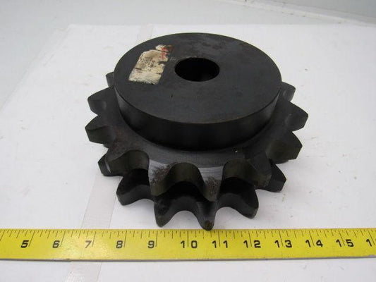 Browning D120B15 Double 120 Standard Roller Chain, B Hub, 15T, Rough Stock Bore