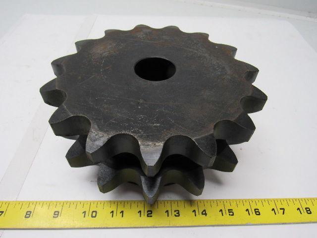 Browning D120B15 Double 120 Standard Roller Chain, B Hub, 15T, Rough Stock Bore