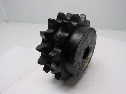 Browning D120B15 Double 120 Standard Roller Chain, B Hub, 15T, Rough Stock Bore