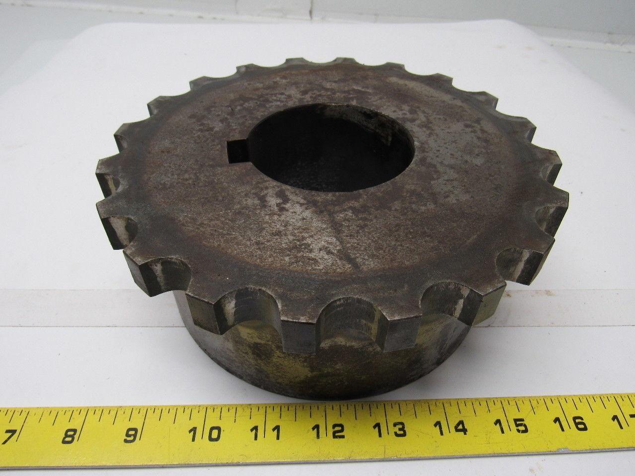 011020B 20 Tooth Roller Chain Coupling 3" Keyed Bore