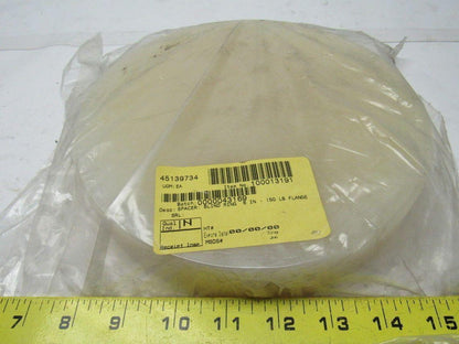 8-1/2" OD. X 1-1/2" Thick Natural Color UHMW Spacer