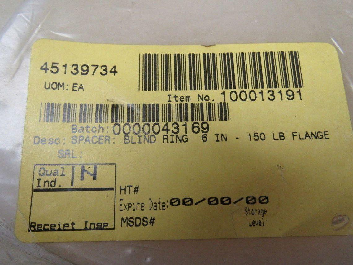 8-1/2" OD. X 1-1/2" Thick Natural Color UHMW Spacer