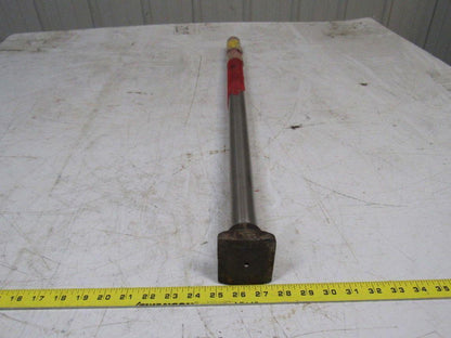 8" Gate Valve Stem  1-3/8" DIA. 33" Length 0.167 Pitch 6 TPI 416 SS.
