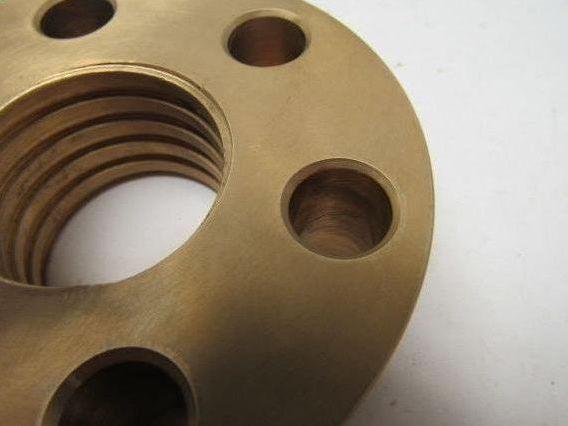 2633358 011 Bronze Adjusting Nut Coupling 4" O.D. 1-5/8 I.D. 1-1/4" Thick